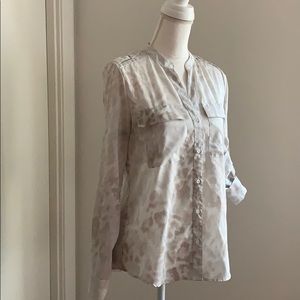 Leopard print blouse